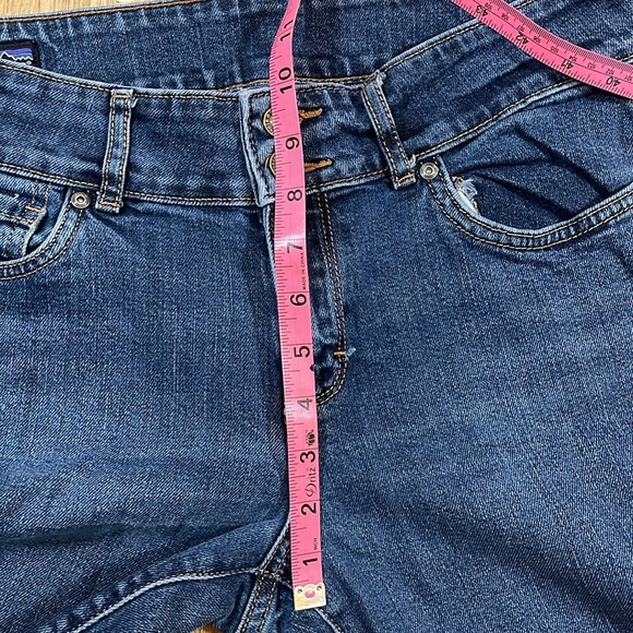 Patagonia Bootcut Jeans Blue Denim Medium Wash Women's Size 30 EUC Mid Rise - Picture 10 of 14